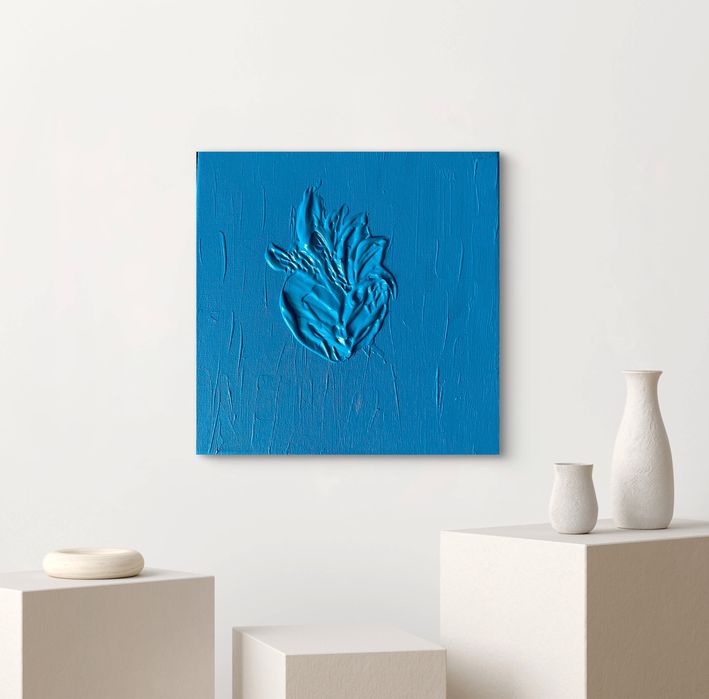 Картина «Блакитне серце»