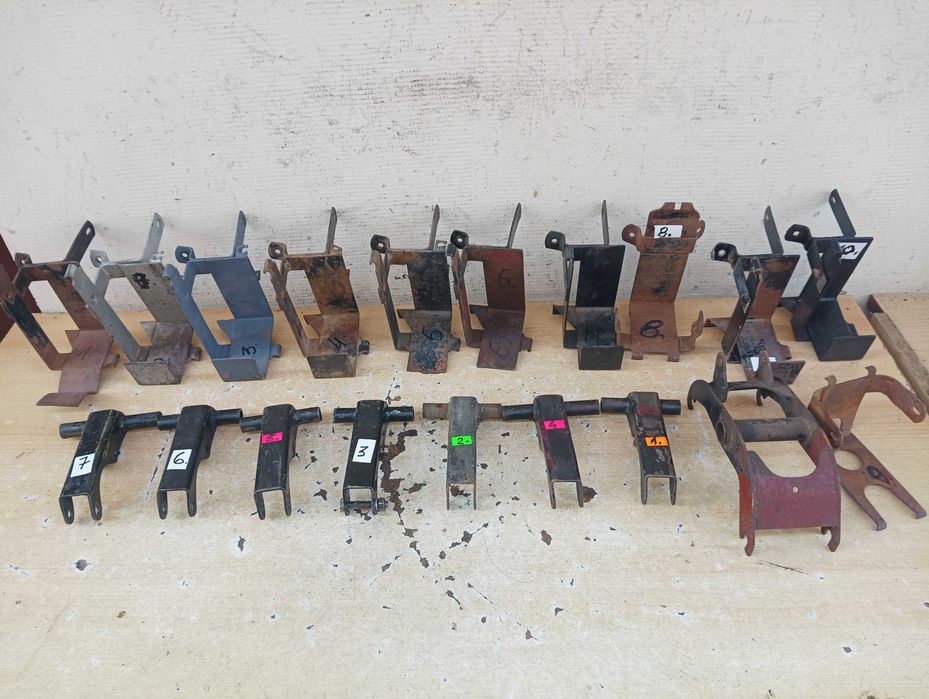 SHL - WFM - WSK - półki pod akumulator + mocowania silnika - (12.11)