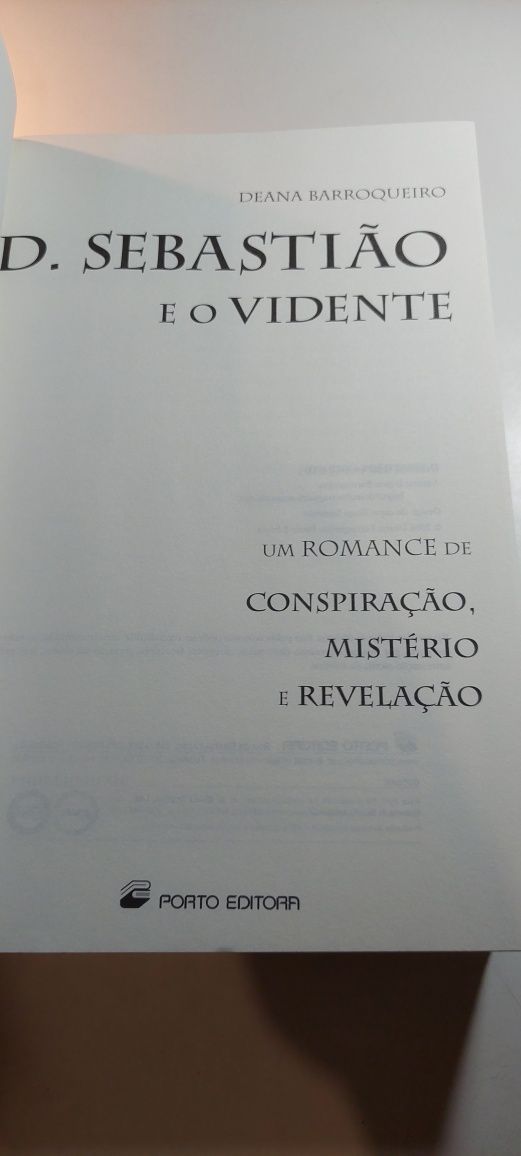D. Sebastião e o Vidente - Deana Barroqueiro (Romance)