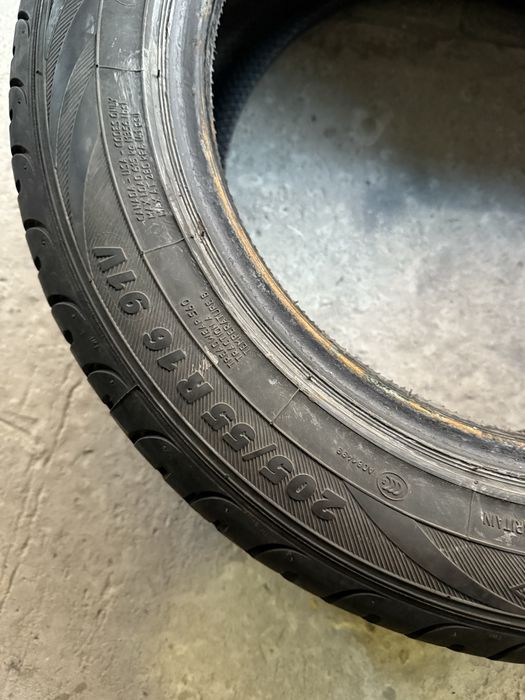 Продам пару хороших летних шин 205/55/16 Premiorri Solazo 2024 год