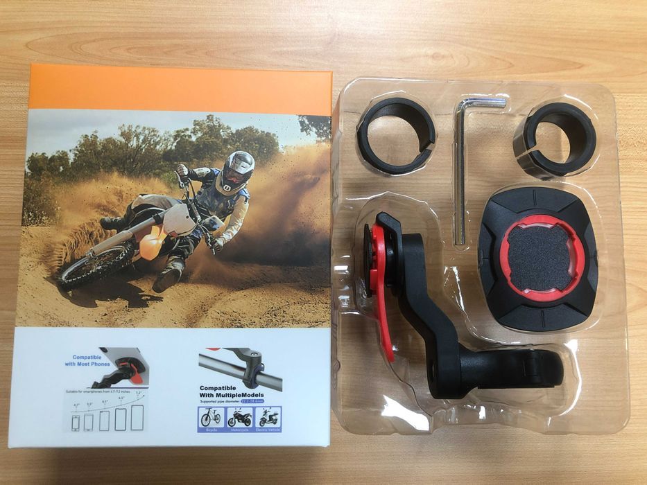 Suporte de Telemóvel Moto ou Bicicleta Tipo Quad Lock