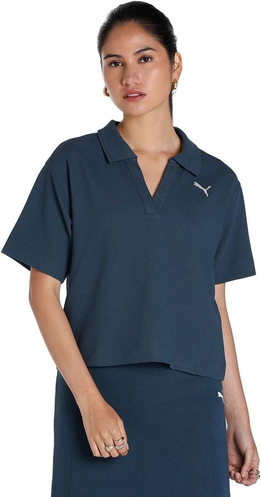 Оригінальні жіночі поло Puma HER Polo Tee 673108-16 / 673108-66 XS,S,M