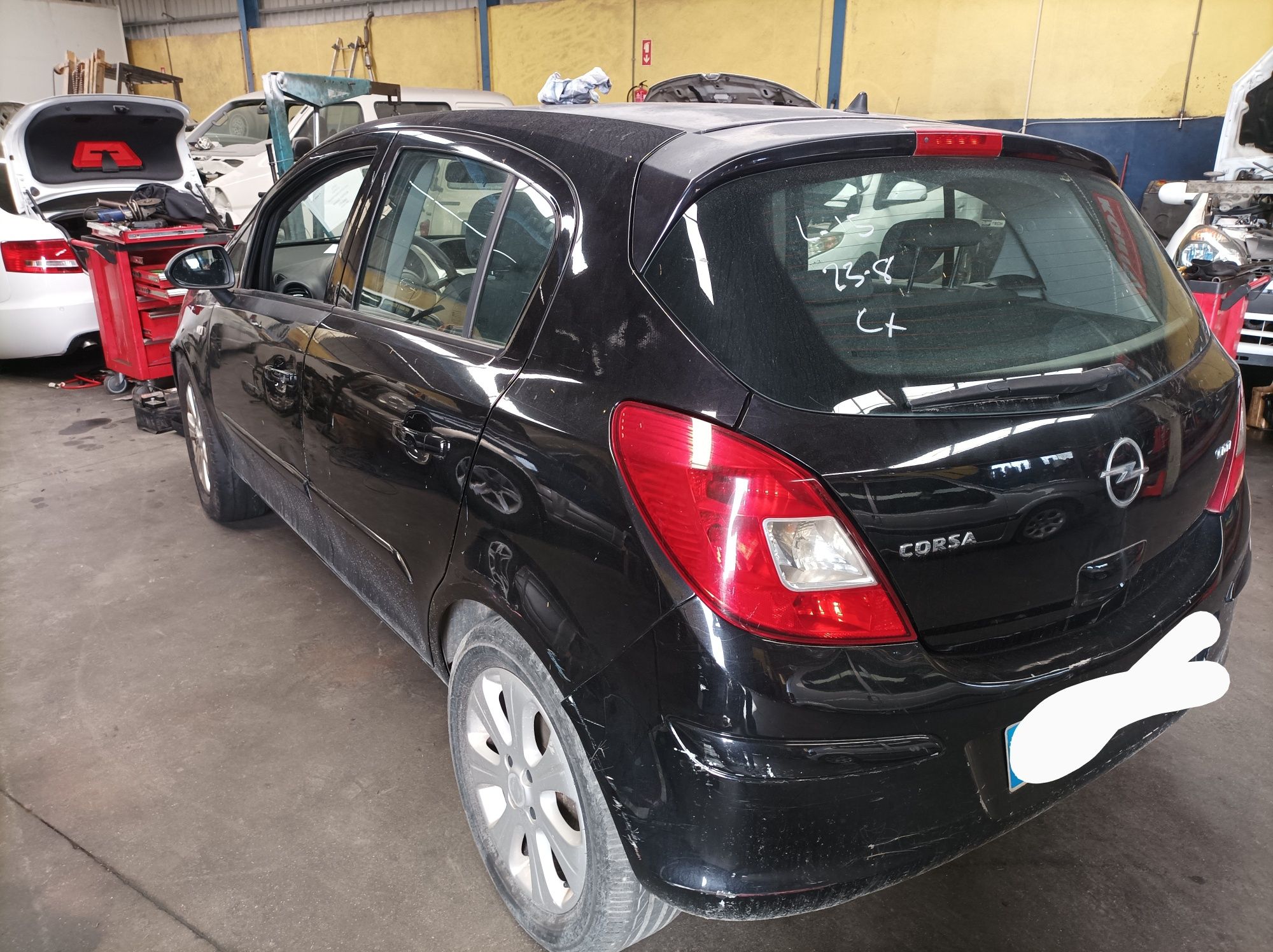 Peças Opel Corsa D 1.3CDTI motor Z13DTJ frente completa traseira porta