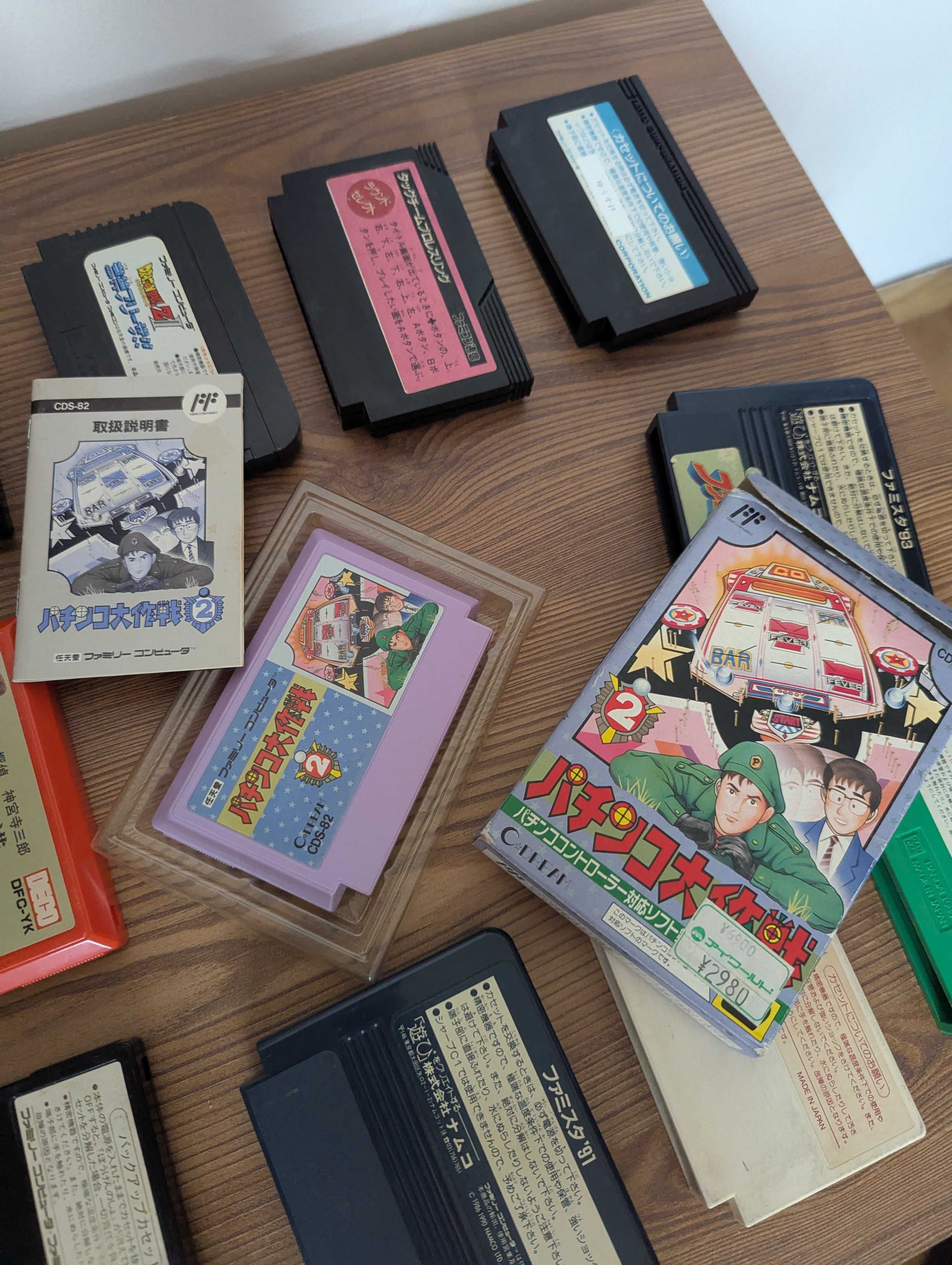 Zestaw 11 gier Nintendo Famicom
