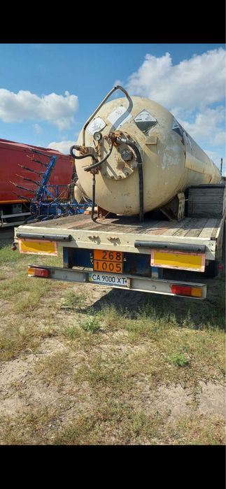 Бочка-н/п для аміака, пропану