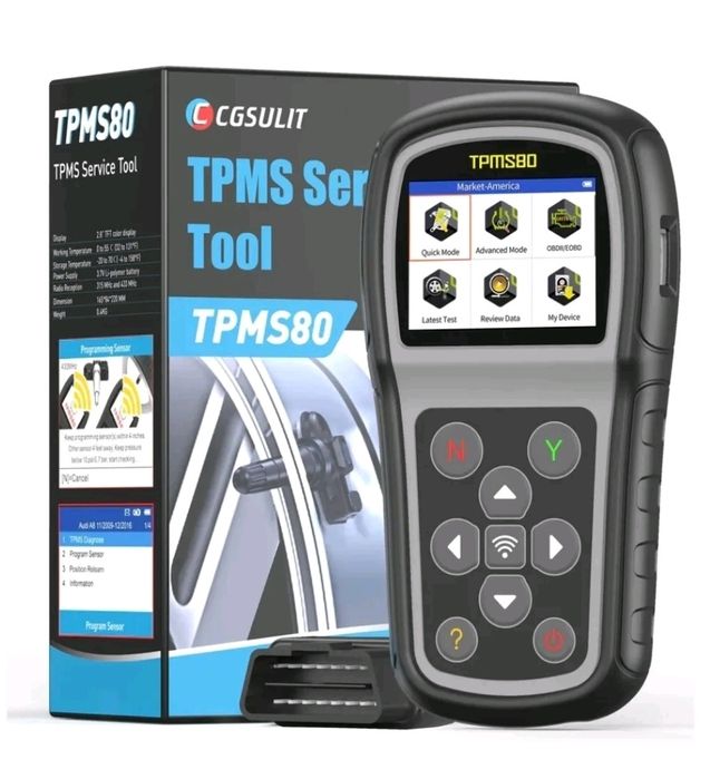 Прибор TPMS90 для диагностики датчиков давления шин TPMS