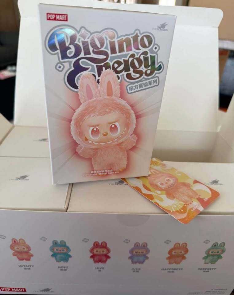 Labubu игрушки из серии Big into Energy лабубу mod.IE/33 брелок монстр