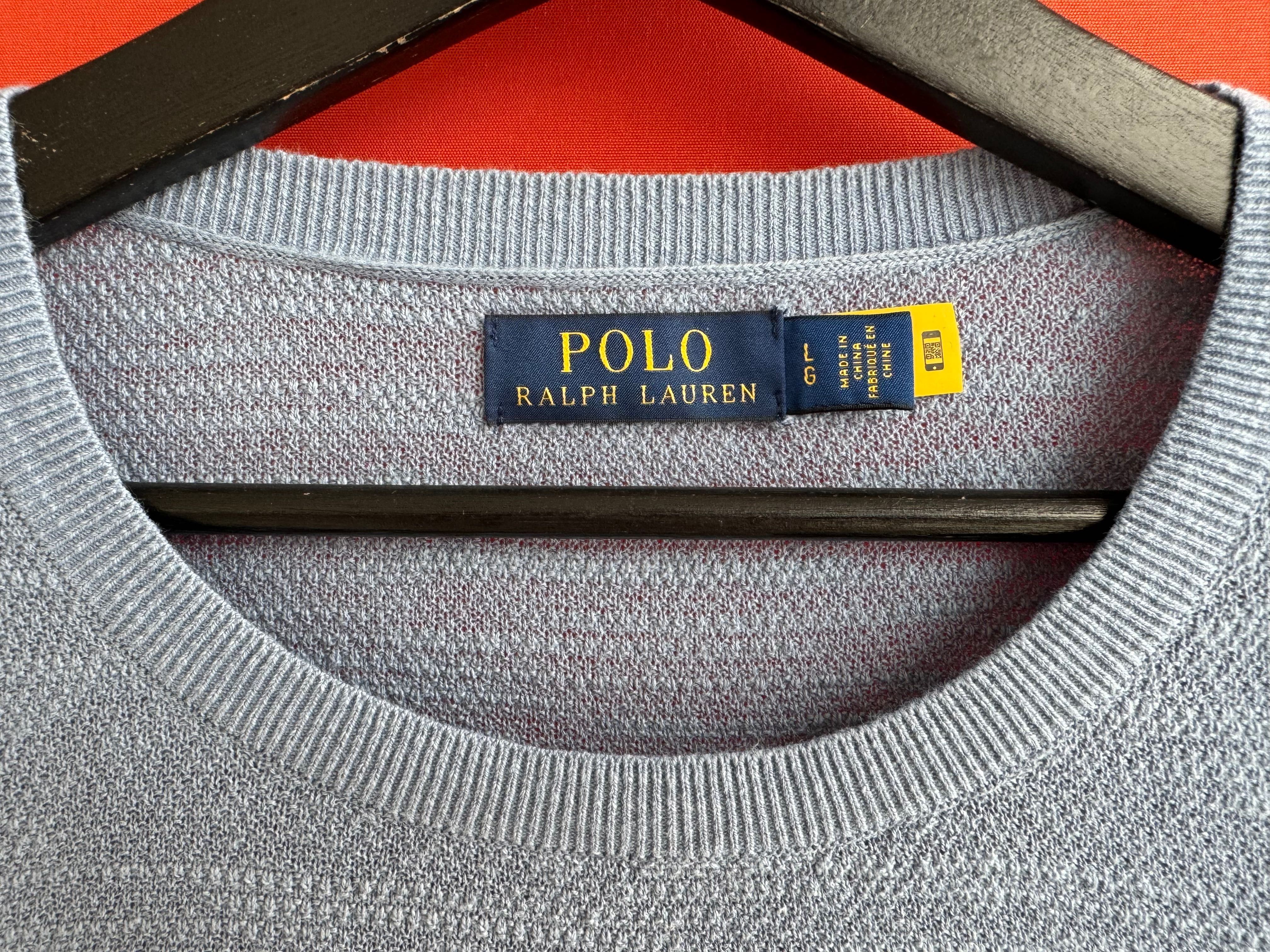 Polo Ralph Lauren мужской свитер джемпер кофта размер L XL Б У