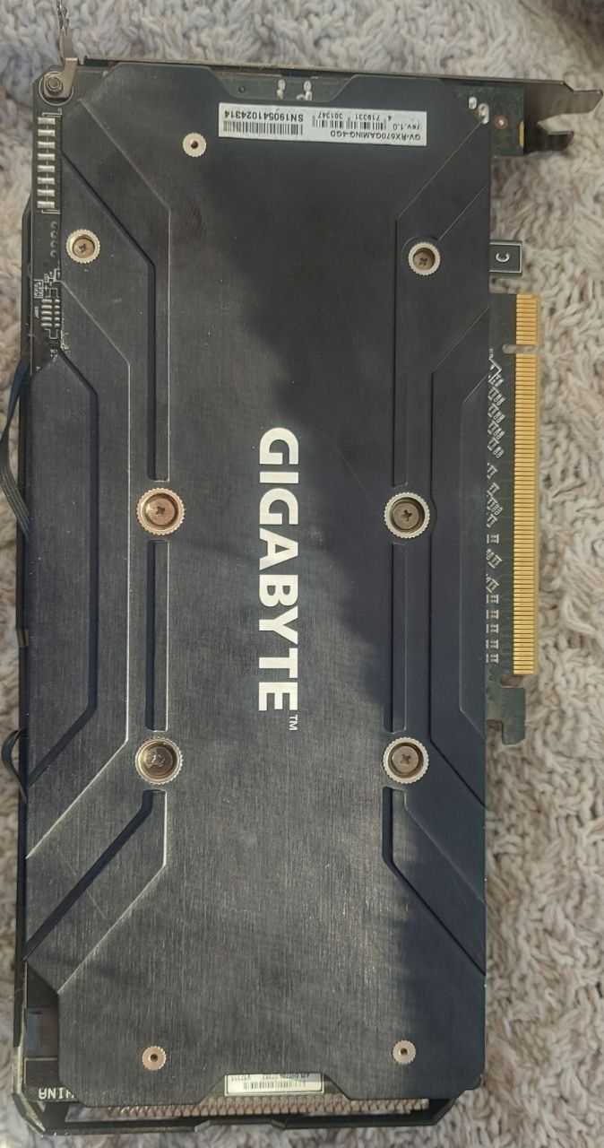 Відеокарта Gigabyte Radeon RX570 GAMING 4G MI/4GB/GDDR5/256-bit