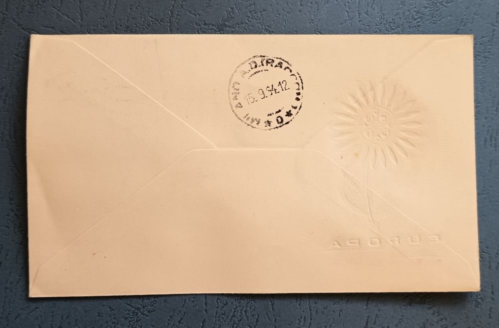 FDC Włochy 5. rocznicy serii Europa ROMA QUIRINALE
