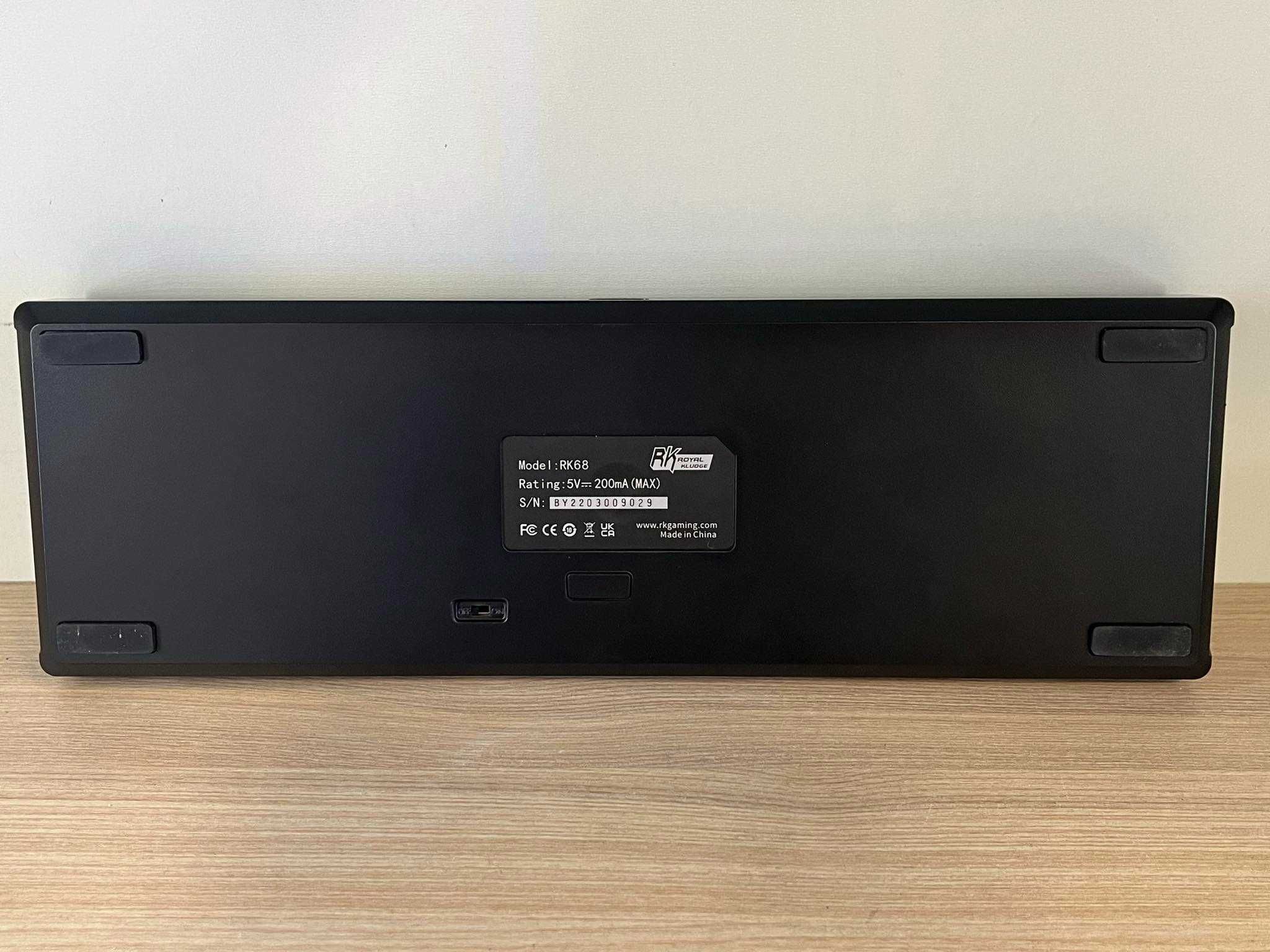 Klawiatura komputerowa mechaniczna Bluetooth Royal Kludge RK68 QWERTZ