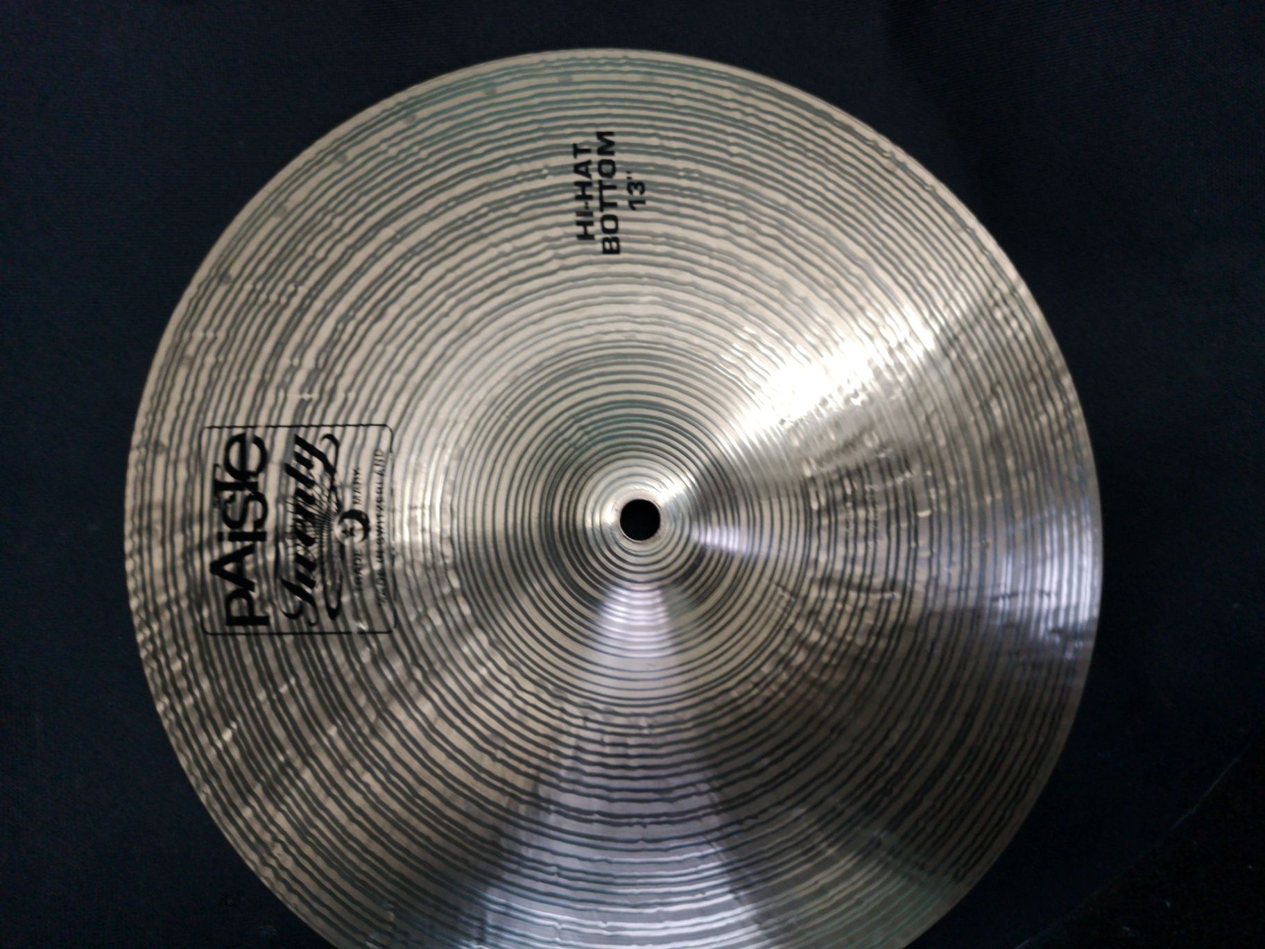 Pratos hit hat Paiste Twenty 13' imaculados 'Oportunidade'