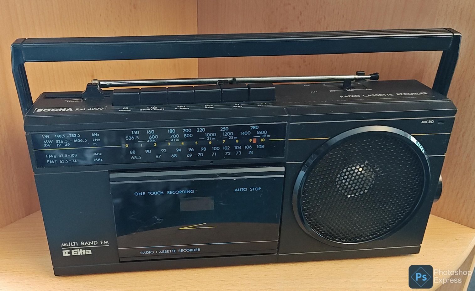 Retro Radiomagnetofon Unitra Eltra Bogna RM 4200 zabytek vintage