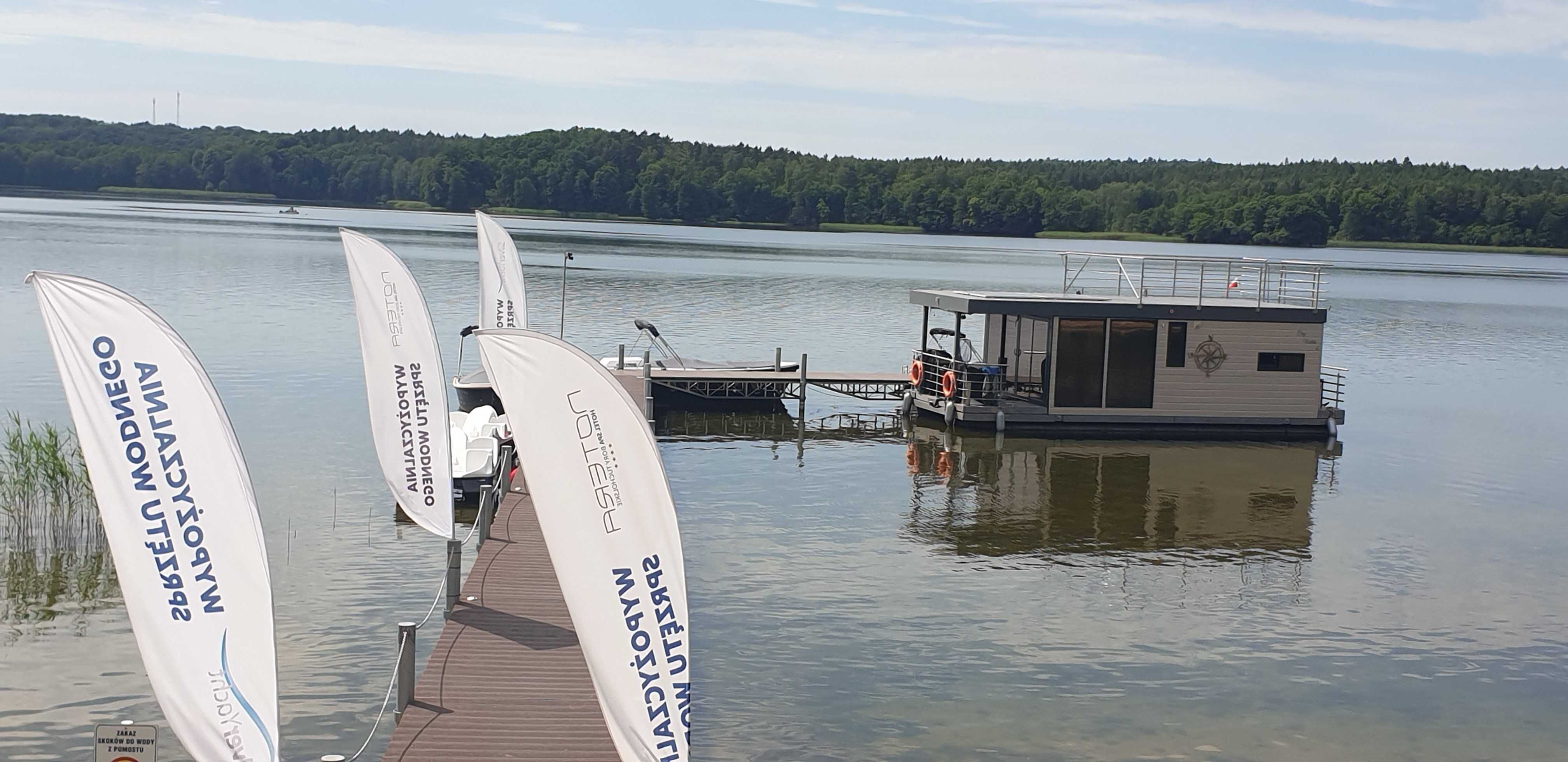 DOMEK NA WODZIE - Hausboot - Charzykowy - Wynajem