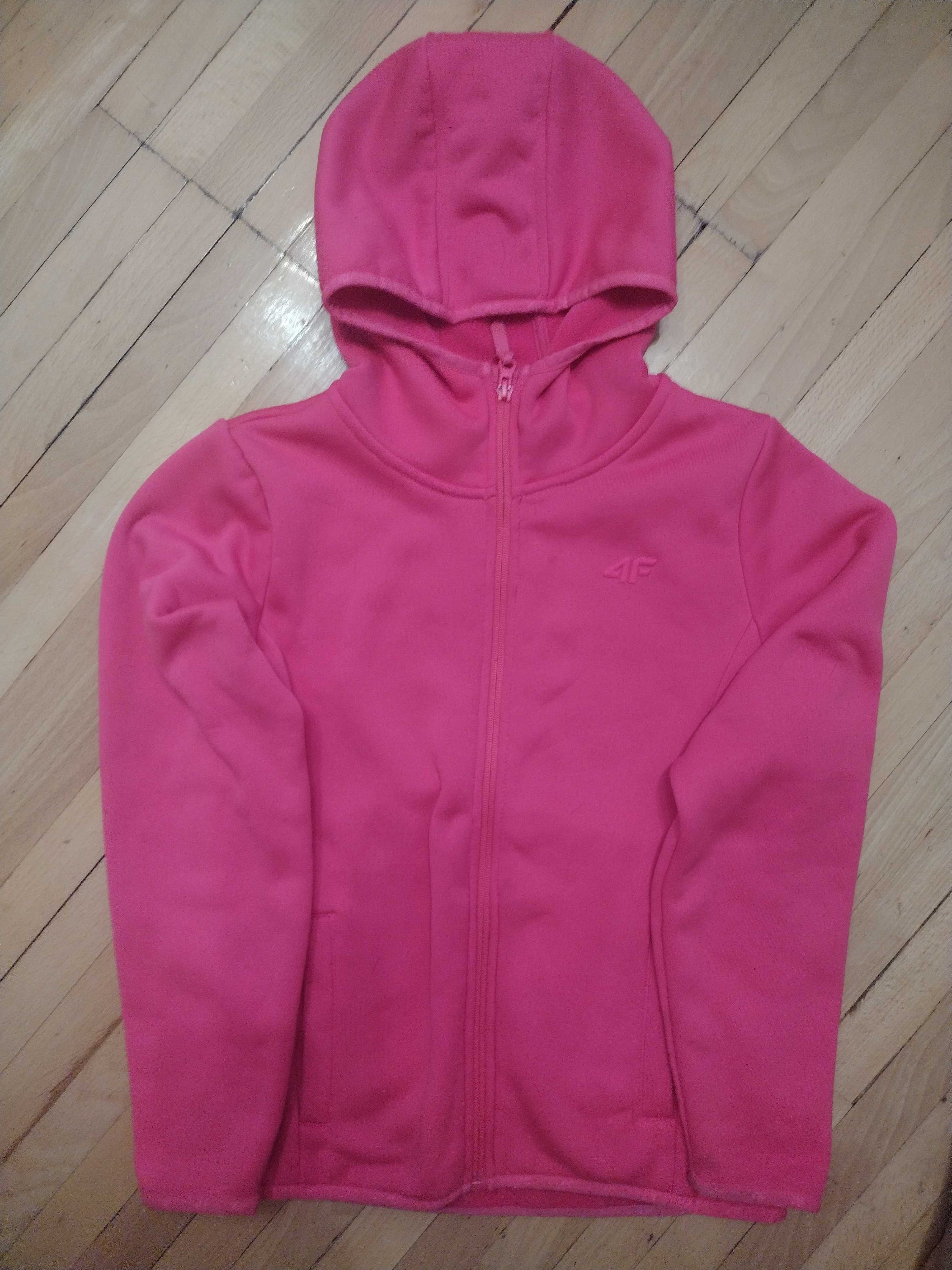 Bluza z kapturem dla dziewczynki 4F rozmiar 152
