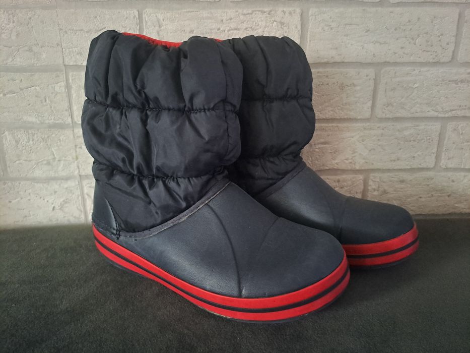 Śniegowce kozaki kozaczki crocs J3 34-35