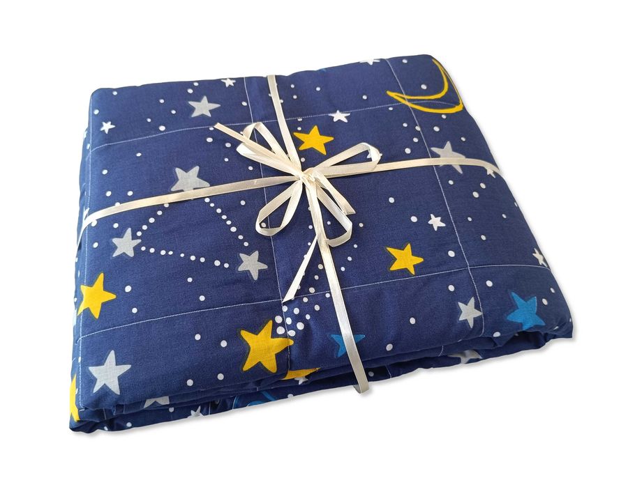 150x200 Kołdra obciążeniowa koc sensoryczny dla dorosłych WZORY 8kg