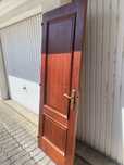 2 Portas madeira maciça + guarnições