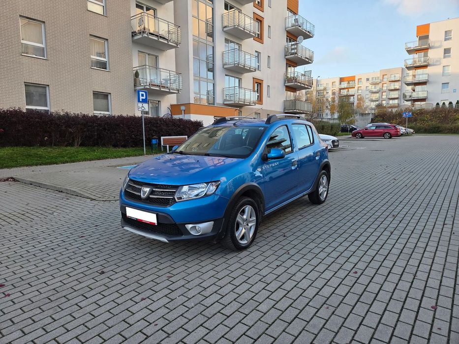 Dacia Sandero Stepway 0,9 TCE 90 KM Klimatyzacja Stan BDB Auto z GWARANCJĄ !!!