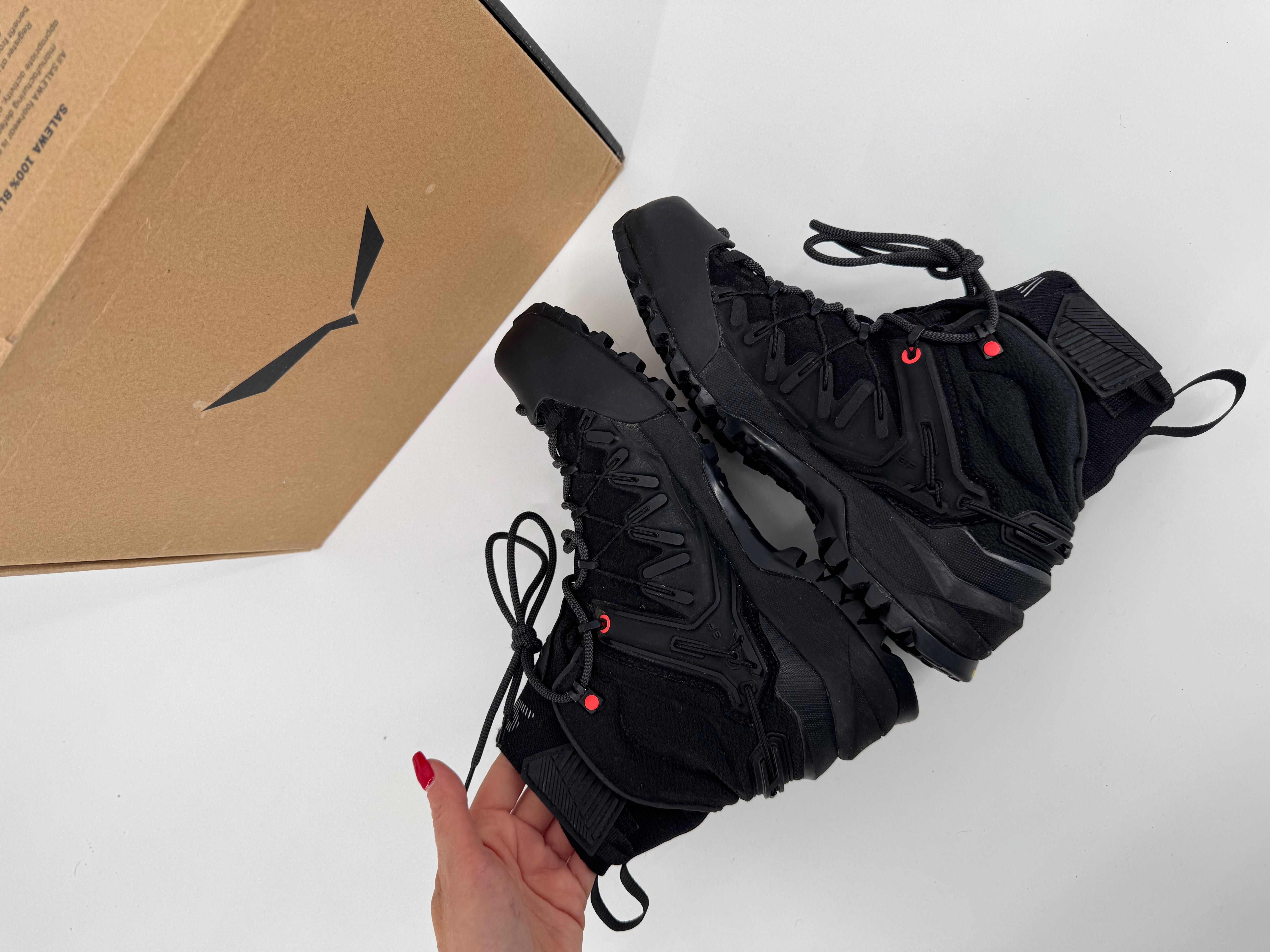 Salewa wildfire mid gtx edge obuwie hikingowe 37 czarne damskie męskie