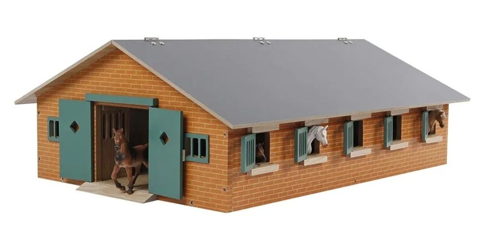 Stajnia konie duży zestaw