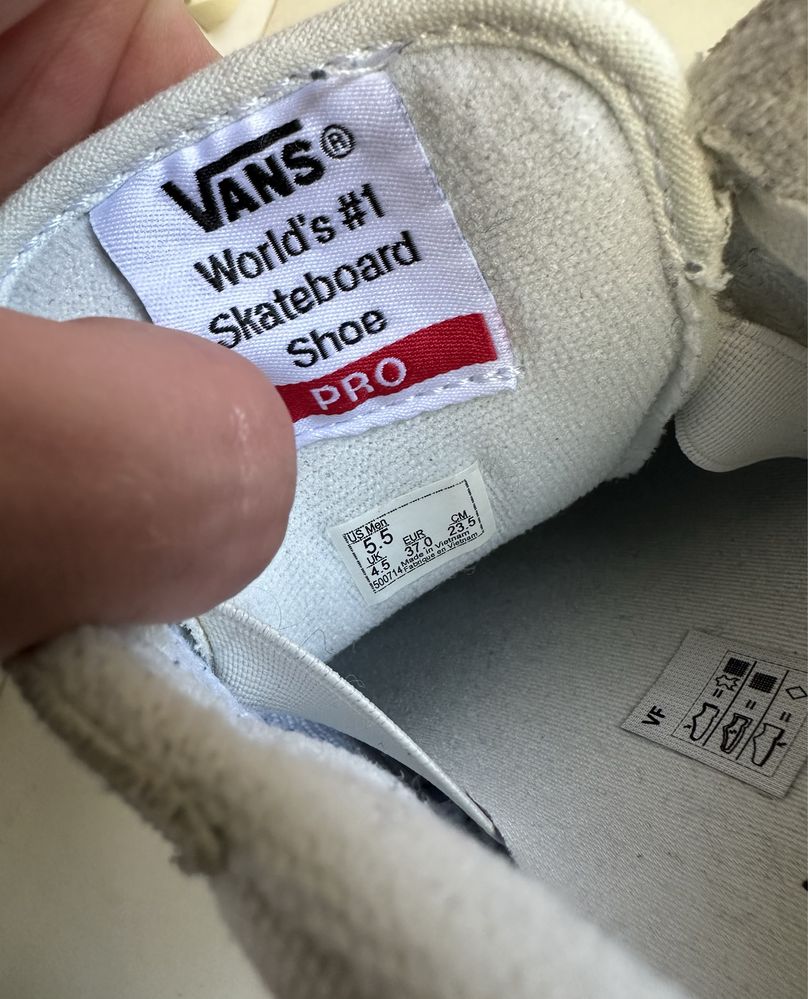 Оригінальні кросівки Vans PRO Rowan Old skool sk8 sb ванс 37,5 розмір