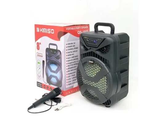 Динамік високої потужності з мікрофоном Kimiso QS-1805