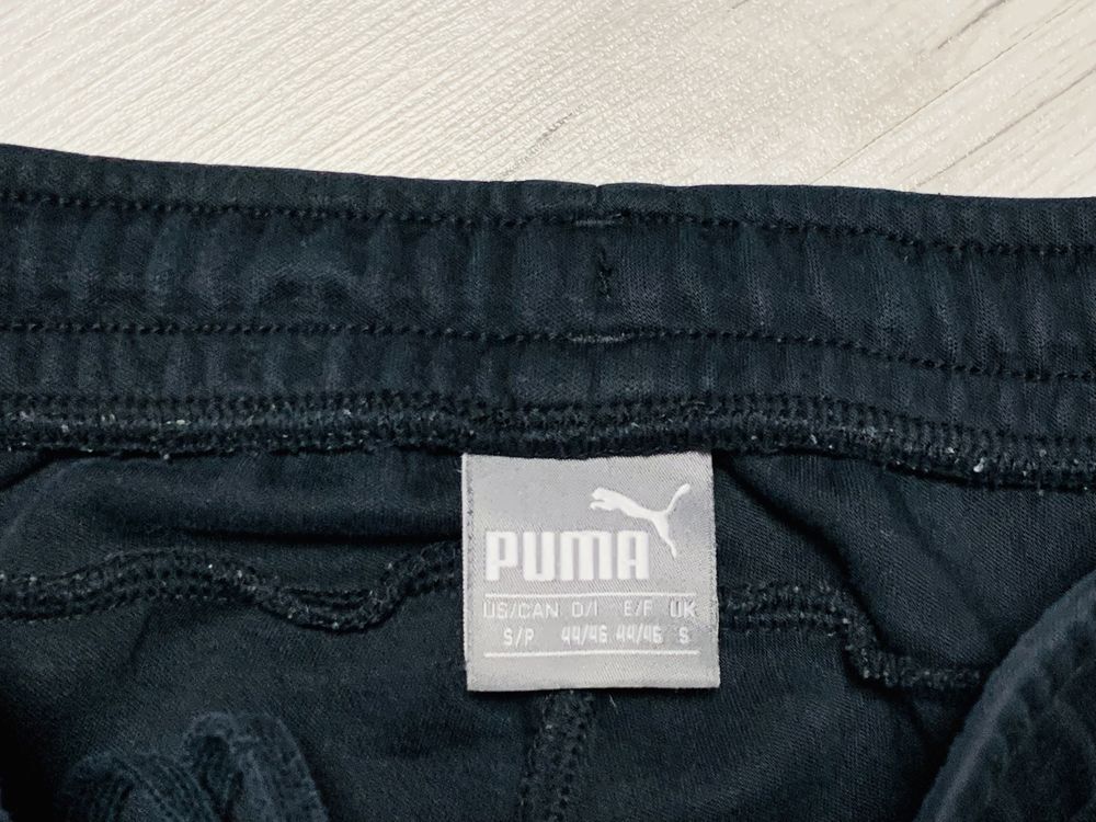 Puma_Dresy Bluza + Spodnie Bawełniane Czarne Meskie_S