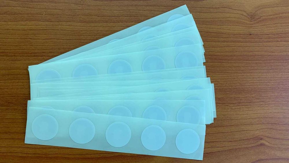Pacote 100 Tag Autocolante NFC213