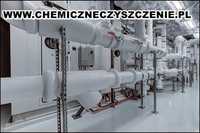 Chemiczne czyszczenie instalacji CO CWU wodnych kotłów rurociągów