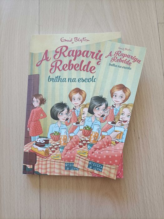 Livro-a rapariga rebelde brilha na escola
