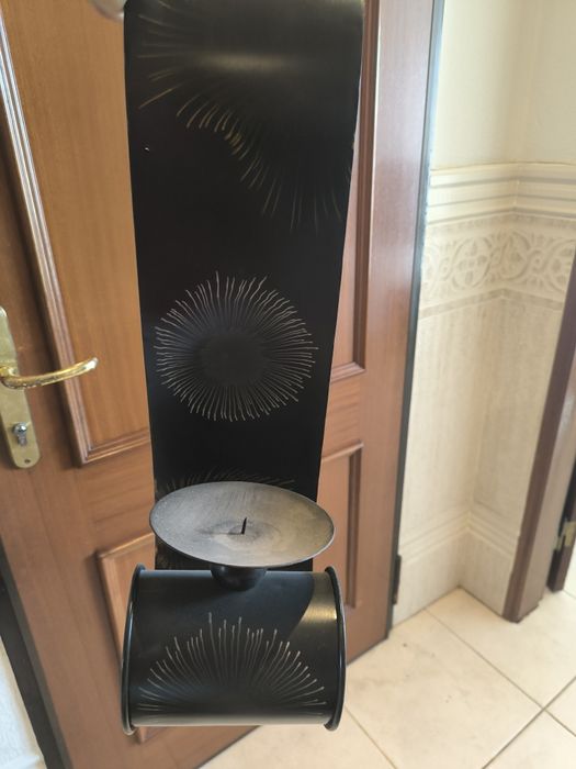 Dois castiçais grandes top