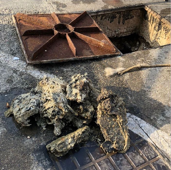 Inspeção de vídeo / Desentupimento e limpeza caixas de esgoto