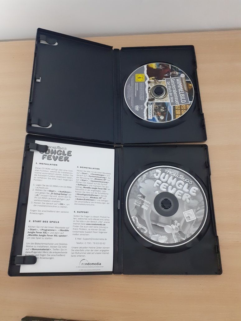 Gry komputerowe PC DVD-ROM zestaw 10szt