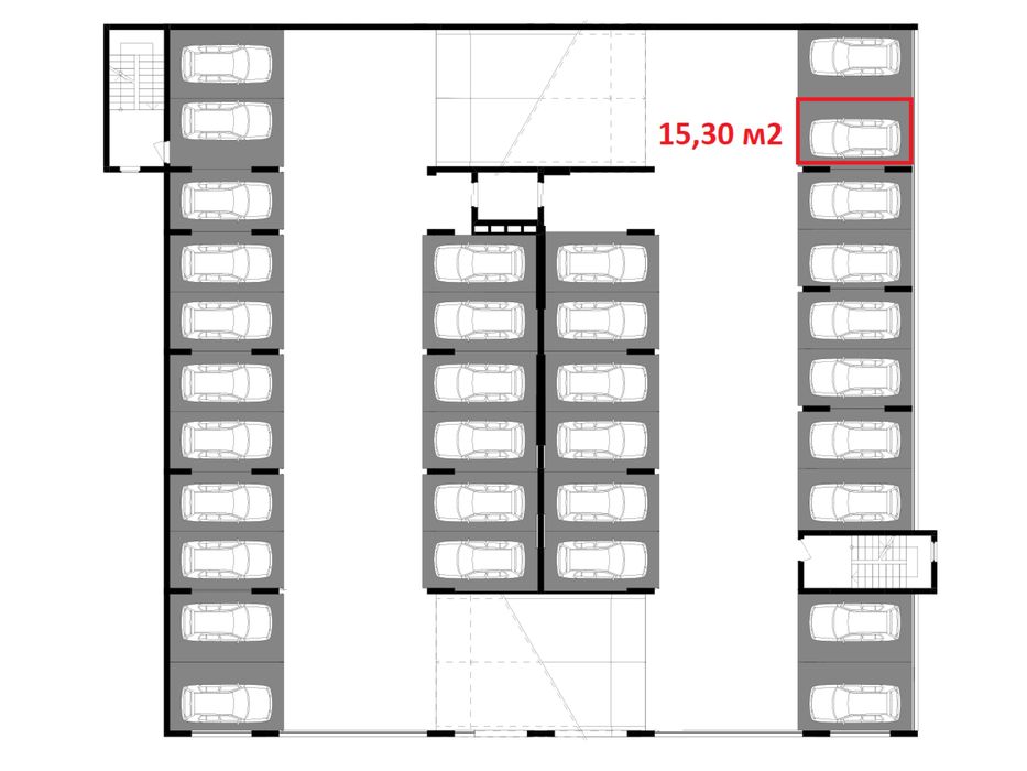 Машиномісце по вулиці Трускавецька- Підстригача