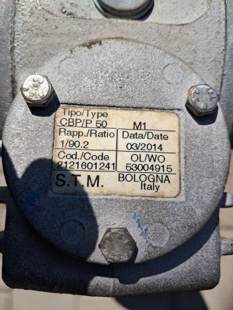 Okazja motoreduktor 0.55kw 15obr