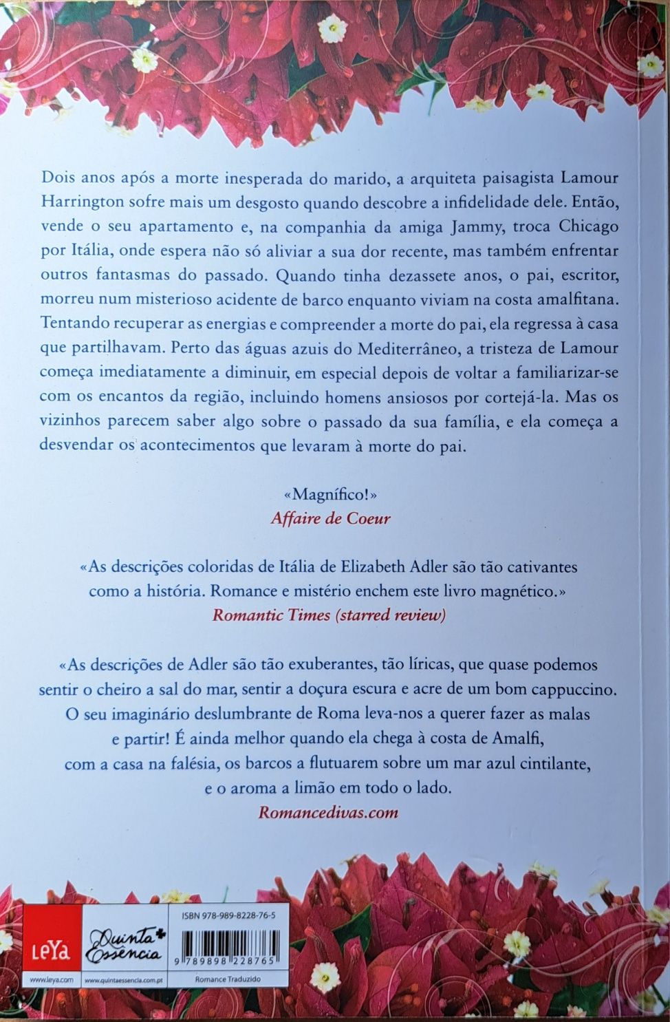 Regresso a Itália de Elizabeth Adler