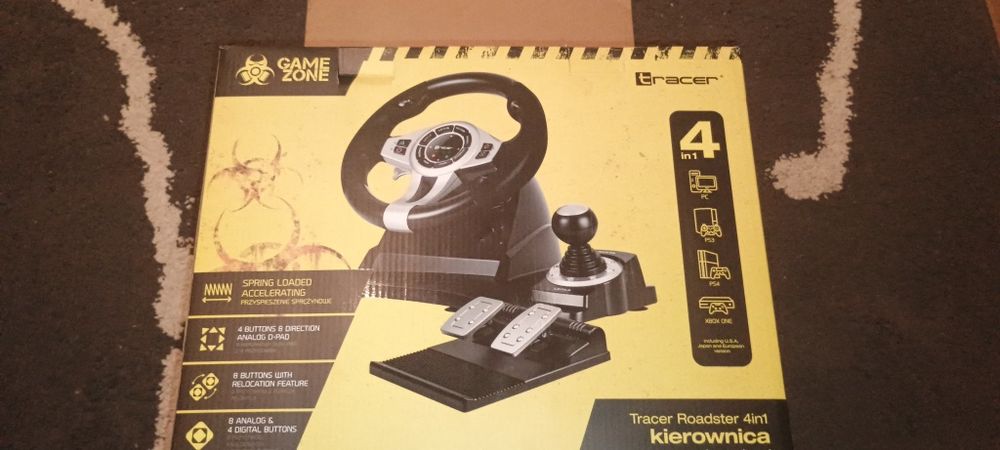 Kierownica  tracer GAME ZONE