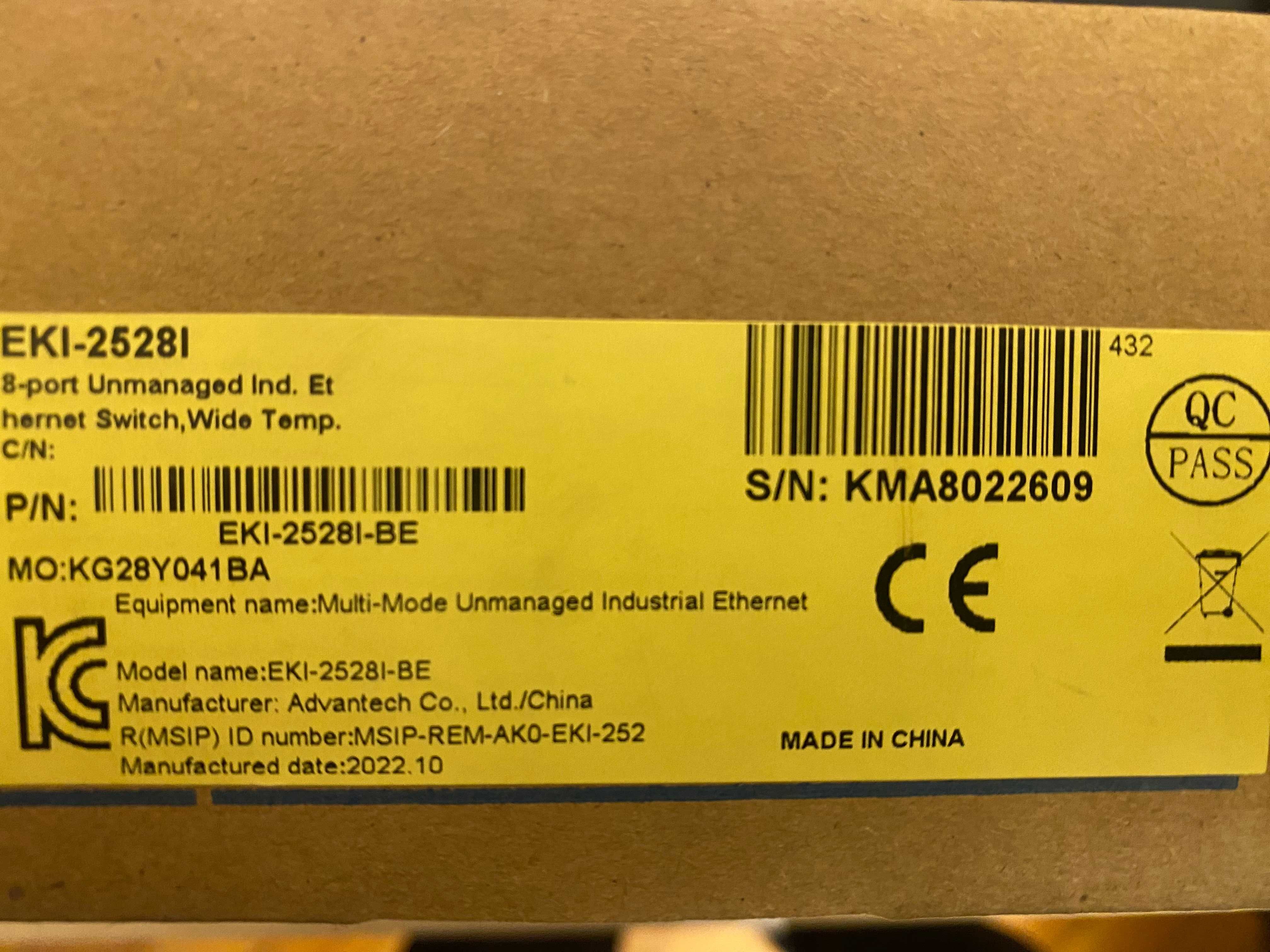 EKI-2528i-BE Switch Advantech