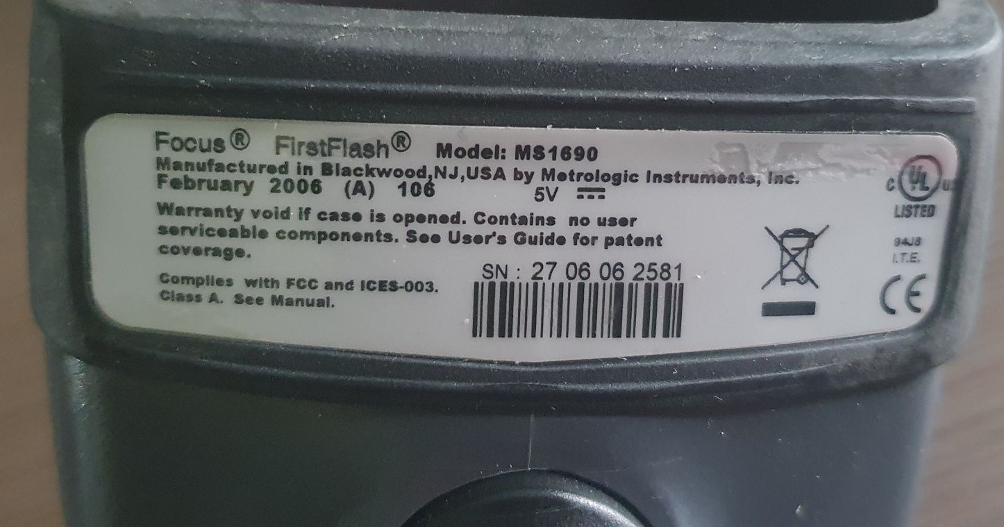 Сканер штрих-кода Metrologic MS 1690 Focus