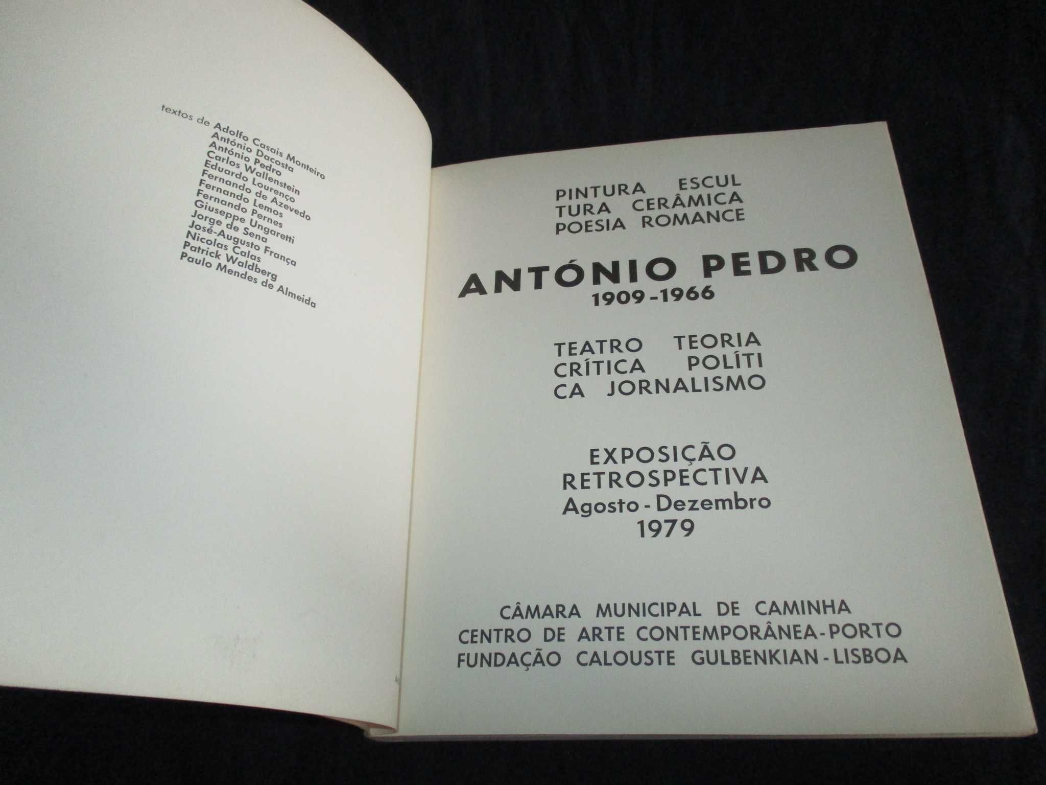 Livro António Pedro Exposição Retrospectiva 1979