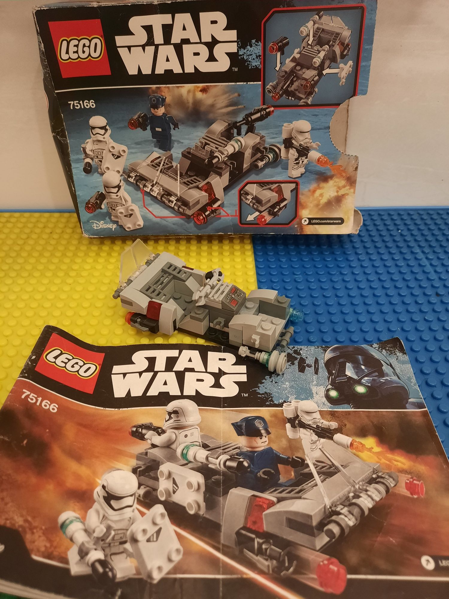 LEGO Star Wars 75166 bez figurek.  ESKORTA POLICYJNA