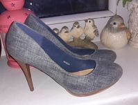 Szpilki jeans Farasion rozm 40 wyprzedaż