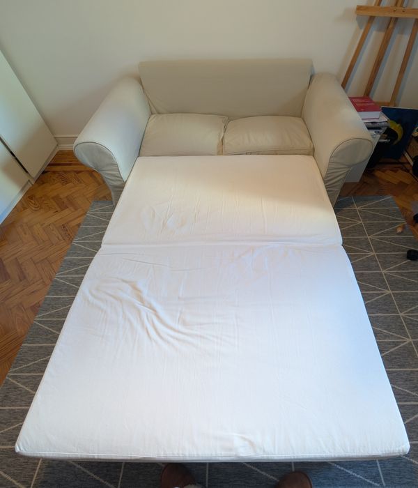 Sofa cama ikea 2 lugares com cama de 1.90m*1.20m