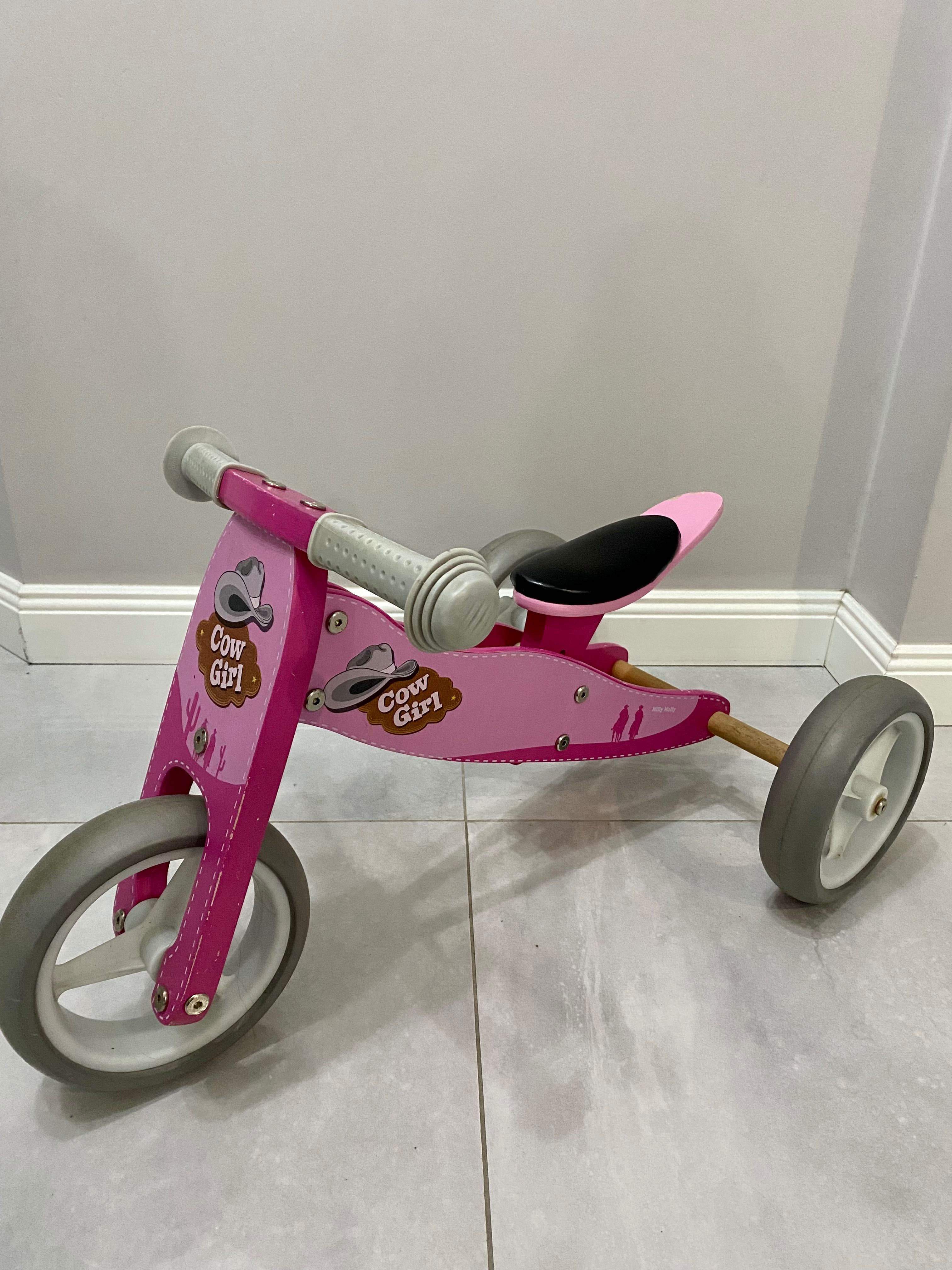 Rowerek trójkołowy dla dziewczynki