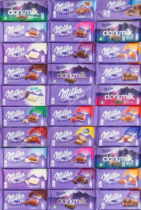 Czekolada Milka 30szt po 100g