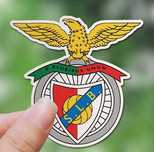 Patch Emblema Vinil Sport Lisboa e Benfica