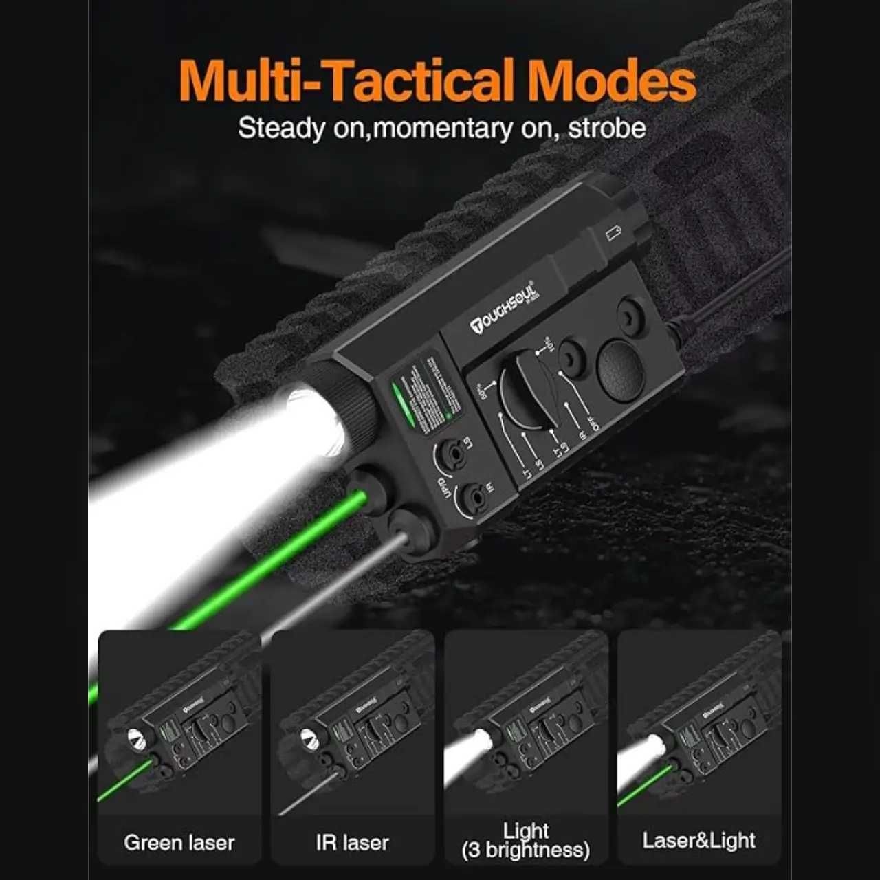Инфракрасный лазерный модуль Toughsoul TF-9035 IR/Green Laser