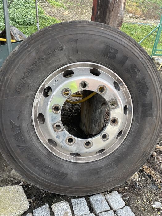 Alufelgi z oponami TIR 315/80/22.5 okazja!!!