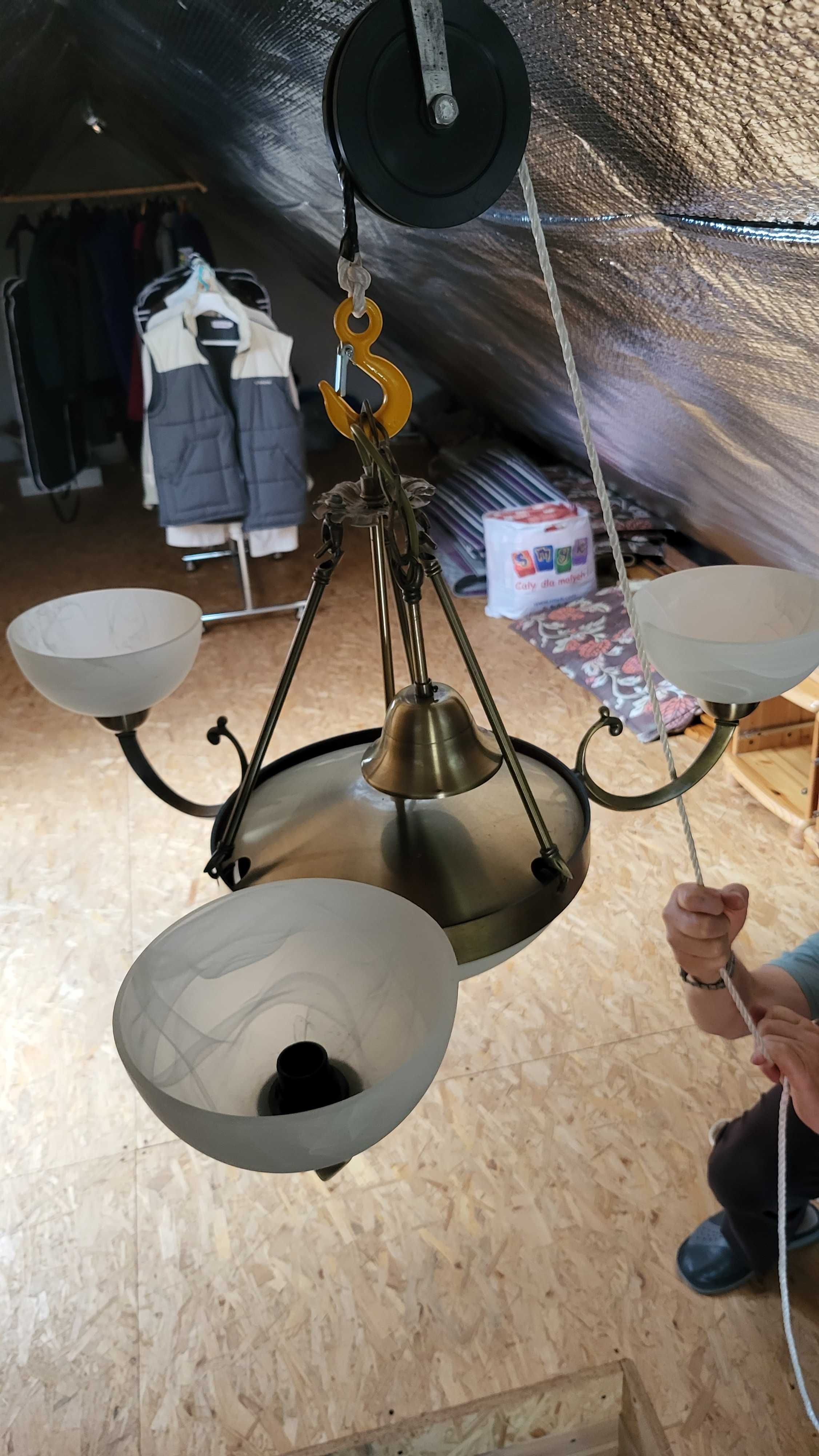 2 lampy wiszące do salonu